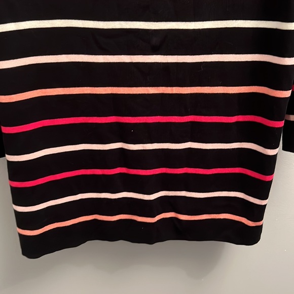 Talbot’s plus 2X cotton/rayon striped sweater New w/tags! - Picture 7 of 11